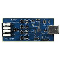 Silicon Labs CP2112EK ຊຸດປະເມີນສະຕິກກະຕຸ້ນ HID USB ເປັນ SMBus/I2C Bridge