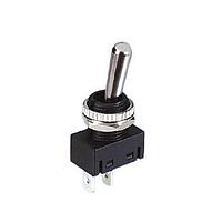 Shin Chin R13-412A2 ສະຫນັບສະຫນູນ Toggle 8A/125VAC;8A/250VAC ກ້ອງເຫຼັ້ມເຫຼັ້ມເຫຼັ້ມ 2P SPST/ON-OFF/0.25"SQ