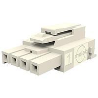 Molex 172256-4104 ຮູງຮັບ Receptacle ULTRA-FIT HSG SR 4Ckt ສີຂາວ