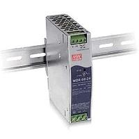 MEAN WELL WDR-60-12 ອຸປະກອນໃຫ້ພະລັງງານປ່ຽນແປງ 60W 12V 5A 180-550Vin DIN