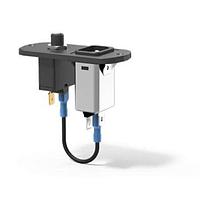 E-T-A Circuit Breakers 2-5700-IG1-P10-DD-XR38-C040011M-10A Thermal AC PEM, ມີ 1 ໂພນ, 10A, ປຸ່ມກົດພ້ອມກັບແຖວກົດສີຂາວ, ຊ່ອງເຂົ້າ C14, ມີສາຍສະບັບກ່ອນ