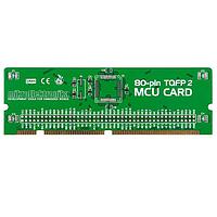 Mikroe MIKROE-559 ບັດລູກ & ບອດ OEM BIGdsPIC6 80-pin TQFP 2 MCU ບັດກາດ PCB ວ່າງ
