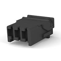 AMP Connectors - TE Connectivity 142681 ຮາວຊິ້ງ HOUSING POS-LOCK MK III 3 P BLACK