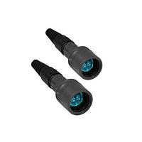Bulgin PXF6054CAA ສາຍສົ່ງແສງໃບເສັ້ນ Fiber Optic Cable Assemblies Duplex Flex to Flex fiber connector cable 05M OS1