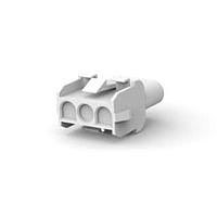 AMP Connectors - TE Connectivity 350767-1 ກອງປະກອບ Receptacle Housings 03P HSG. CAP.