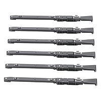 Panduit FLEX-RAIL06EN ຊຸດລົງລົງແຖບແລະຕູ້ລົງແຖບ HD Flex 6 port Enclosure rail kit, 1RU,