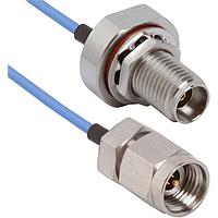 Amphenol SV Microwave MS292-047-P16DSMPS-180 ການປະກອບສາຍ RF 2.92mm STR M ເຖິງ SMPS (ຂະໜາດ 16) 18" ສາຍ