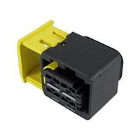 AMP Connectors - TE Connectivity 1-1564542-1 ຮາກຮອງປະຕູສົດ 2POS,AMP MCP6.3/4.8K,REC HSG,A