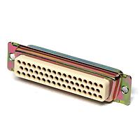 ITT Cannon DAMZ15PNK87 ຕູ້ຕໍ່ມາດຕະຖານ D-Sub DSUB 15 M PCB STR G TIN