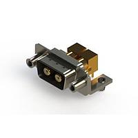 EDAC 629-2W2-240-5T5 ຕູ້ຕິດຕໍ່ D-Sub ປະສົມມຸມຂວາ ຕູ້ຕິດຕໍ່ພະລັງງານ Combo D-Sub