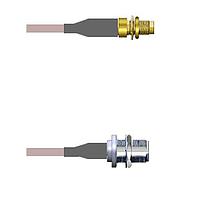 Amphenol Custom Cable Q-31025000H009i ສາຍສະບັບ RF SMA-SJB/N-SJB G142 9I