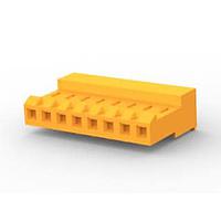 AMP Connectors - TE Connectivity 3-641217-8 ຮູງຮັບ Receptacle 08P MTA156 CONN ASSY 18AWG ORA