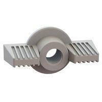 Essentra Components 06M060100DWN ກຸມປຸກປະດັບ Wing Nut, M6 X 1 Thread, 13.4mm Height