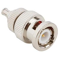 Amphenol RF 242205 ຕົວແປ RF - ລະຫວ່າງຊຸດ BNC PLUG ໄປຫາ MCX PLUG ADAPTER