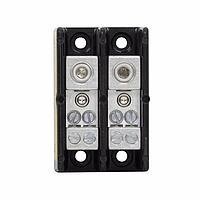 Eaton Bussmann 16220-2 ບລອກການຈັດຈໍາໜ່າຍພະລັງງານ 2P 600VAC/DC Pwr Dist Block