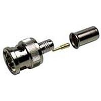 AIM-Cambridge / Cinch Connectivity Solutions 28-91027 ຂໍ້ຕໍ່ BNC 3-PC CRIMP PLUG STRAIGHT RG6