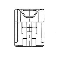 Yazaki 72835831 ຮູງຮັບ Receptacle CONN 10P 040 III NAT