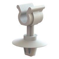 Essentra Components TPCE5-51-10M-19 ອຸປະກອນຕິດຕັ້ງສາຍແລະເຄື່ອງສົມບັດ OFBLT Clip, Spacer, ທຳມະຊາດ, 10MM Spc