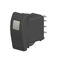 Carling Technologies VDD2AH0B-A9C00-000 ປຸ່ມສະຫນອງ Contura Sealed Rocker Switch VDD2AH0BA9C00000