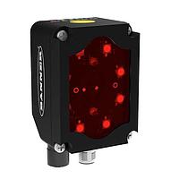 Banner Engineering ABR72L9-RPE2 ອ່ານລະຫັດບາໂຄດ ABR Series Barcode Reader; Resolution: 1600 x 1200 px; Lens: 9 mm Autofocus; Light: ແດງ; Polarized; Ethernet & Serial Communications; 1D + 2D Code