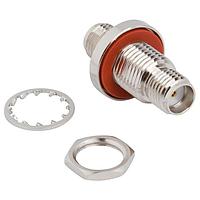 Amphenol RF 132170-12N ອະເດັບເຕີ RF - ໃນຊຸດ SMA Jack ເປັນ SMA Jack 50 ໂອມ