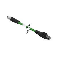 Molex 1201080260 ເຄື່ອງສາຍ Ethernet / ເຄື່ອງສາຍເຄືອກຕ່າງໆ M12-4P(D)-MM-ST/ RJ45-M-20M-PUR