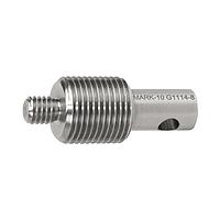 Mark-10 G1116-1 ປາຍຕາທີ່ເຂົ້າກັນໄດ້ກັບ Instron (20 lbF [0.1 kN])