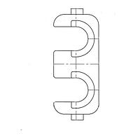 Yazaki 71576720 ອຸປະກອນເພີ່ມ REAR SPACER HOLDER