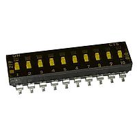 CTS Electronic Components 219-10LPST ສະຫນັບ DIP SPST 10 ສ່ວນຂອງສະຫນັບ
