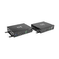 Tripp Lite B127F-1A1-MMDDA ຊຸດຂະຫນາດຂອງ Display Port Eaton Tripp Lite Series DisplayPort ຜ່ານ Fiber Extender Kit, ຕົວສົ່ງ/ຕົວຮັບ, 4K 60 Hz, 4:4:4, RS-232, IR, Multimode LC, 985 ft. (300 m), TAA