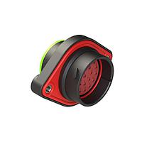 Amphenol SINE Systems AHDP02-24-23PN-SRA ປະຕູຮັບ 23 ຕຳແໜ່ງ, ປິດກົດຂະໜາດ 24