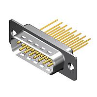 Molex / FCT 173109-1811 ຕໍ່ຕໍ່ D-Sub - ຄວາມໜາແຮງມາດຕະຖານ FCT DSUB WIRE WRAP PLG 15 PN