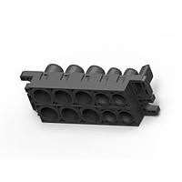 AMP Connectors - TE Connectivity 2212169-1 ຕູ້ຕໍ່ພະລັງງານຫນັກ FORGE, ASSY SCKT 6#0 -4#4-0#8-0#12-0#22