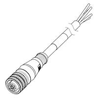 Molex 1200658022 ເສັ້ນສາຍອ່ານຄ່າ / ເສັ້ນສາຍກະທົບ MMC-8P-8W-FE-ST-3M-PUR