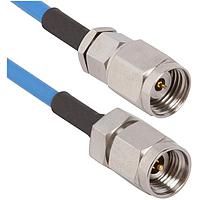 Amphenol SV Microwave 7016-0062 ການປະກອບສາຍ RF 2.4mm M ເຖິງ 2.92mm M 0.085 ສາຍ 6 ນິ້ວ