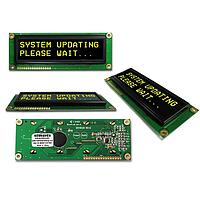 Newhaven Display NHD-0216SZW-BY5 ຈໍສະແດງຜົນ OLED 2x16 ສີເຫຼືອງ 122.0 x 44.0 x 10