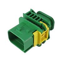 AMP Connectors - TE Connectivity 3-1564512-1 ກອງປົກຄຸມ 8POS, TAB 1.6X0.6, TAB HSG, ASSY