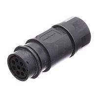 Amphenol SINE Systems RTS1BS18N8S03 ຕົວເຊື່ອມຕໍ່ Inline Receptacle 8 POS SZ 18 Socket