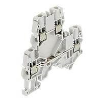 Entrelec - TE Connectivity ZS4-D2 ບລັອກຂໍ້ຕໍ່ຜ່ານ Feed Through Terminal Block Aut SNK Screw