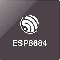 Espressif Systems ESP8684H4 BLE 5.0, Wi-Fi SMD IC ESP8684H4, MCU ເຄື່ອງຫນຶ່ງໃຈ, 2.4G Wi-Fi ແລະ BLE 5.0 ຄອມໂບ, QFN 28-ຂາວ, 4*4mm, 4 MB ແຟລັດພາດພາຍໃນ, -40C +105C