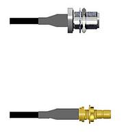 Amphenol Custom Cable Q-1T03M0003108i ສາຍສັນຍານ RF N-SJB/SMB-SJB G174 108I