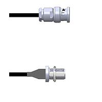 Amphenol Custom Cable Q-0J01U0003084i ສາຍສະບັບ RF BNC-SP/N-SJB G174 84I