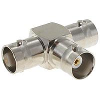 Vitelec / Cinch Connectivity Solutions VBA110 ອະແດບເຕີ RF - ຕົວແປຂໍ້ມູນ Tee BNC Jack ໄປ Jack