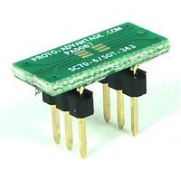 Chip Quik PA0087 ອແດບເຕີແລະອແດບເຕີ SC70-6 ເປັນ DIP-6 SMT Adapter