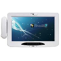 Arbor Technology M1858 ຄອມພິວເຕີອຸດສາຫະກຳ 18.5" ບໍ່ມີພັກພຽງ Intel Cedar Trail Atom Dual Core N2800 ເຄື່ອງສົ່ງຂ່າວສານ