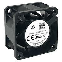 Delta Electronics, Inc. TFA0412CNP8 ພັງລົມທູບແອັກຊຽວ, 40x40x28mm, 12VDC, 22.24CFM, 54dBA, 16500RPM, 1.566inchH2O, Tach, PWM, IP68