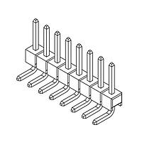 Amphenol Commercial Products G801LQ303018BEU ຫົວຂໍ້ ແລະ ກອງສາຍສະຫຼຸບ Pin Header 2.54mm Pitch R/A DIP,1x5Pin,FULL G/F,LCP,6.0mm*2.54mm*2.1mm,Removed#4Pos