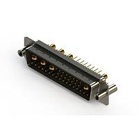 EDAC 627-36W4224-3NC ຕົວເຊື່ອມຕໍ່ Mixed Contact D-Sub Connectors Vertical Combo Dsub