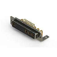EDAC 630-36W4640-1T4 ຕູ້ຕິດຕໍ່ D-Sub ປະສົມມຸມຂວາ ຕູ້ຕິດຕໍ່ພະລັງງານ Combo D-Sub