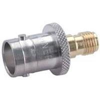 HUBER+SUHNER 31_BNC-SMA-50-1/1--_UE ຕົວແປ RF - ລະຫວ່າງຊຸດ BNC ແບບຕົວຍິ່ງ (f) ໄປຫາຊຸດ SMA ແບບຕົວຍິ່ງ (f)
